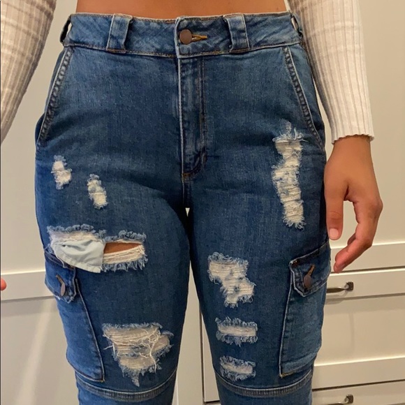 Fashion nova distressed jeans - Picture 4 of 4